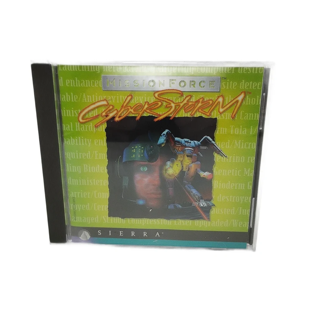 Vintage Sierra Earthsiege 2 PC Big Box Game 1995 PC Game Big Box CD-ROM Windows